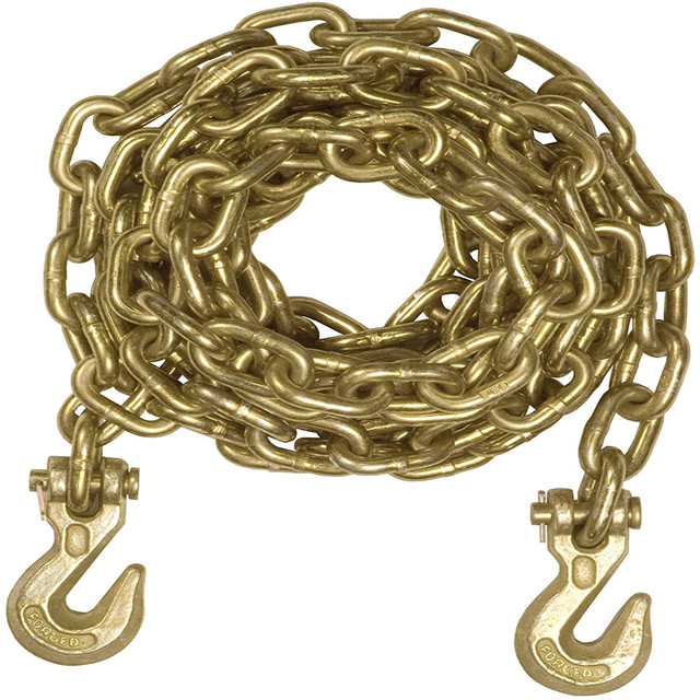 3/8" x 20' G70 Transport Chain with Grab Hook