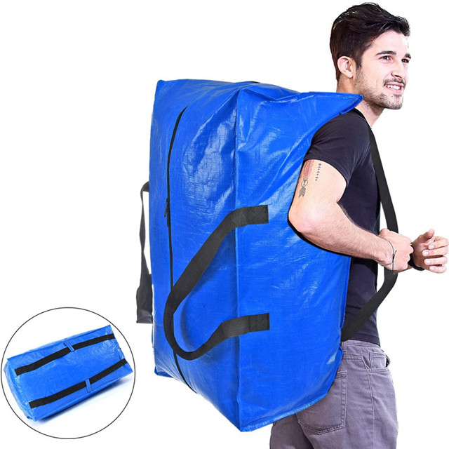 Large Storage Tote Bags with Backpack Straps&Zipper