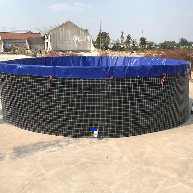 Foldable Fishing Tank Liner with Grommets 