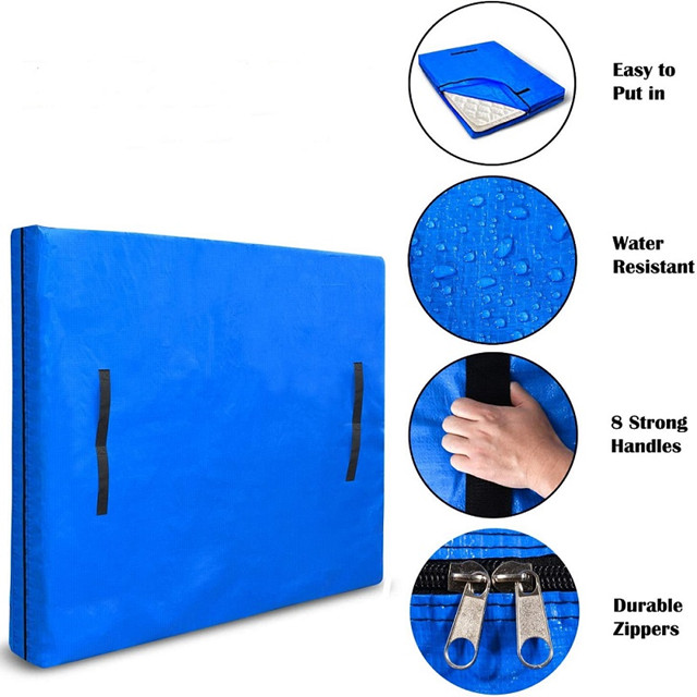 Waterproof Mattress Protector Bags for Moving with Handles
