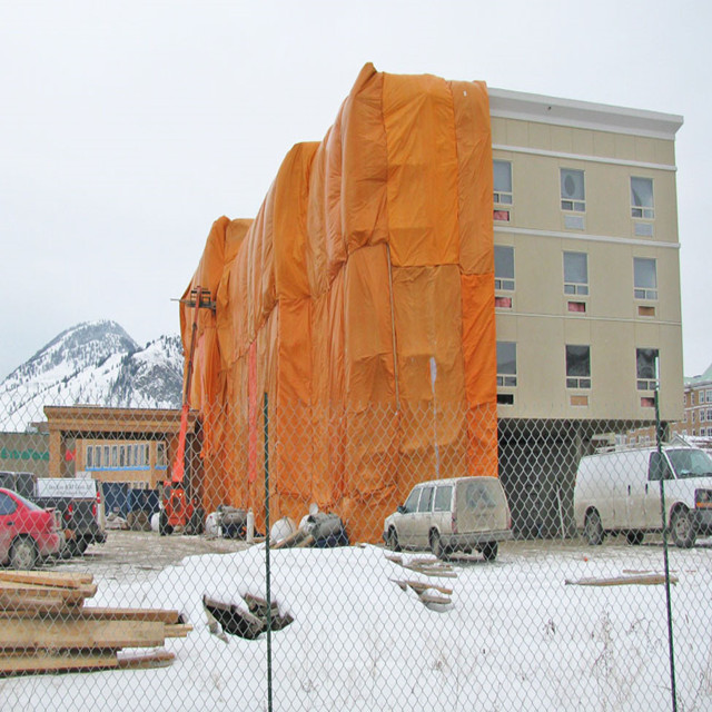 Construction Insualted Hoarding Tarps And Cover