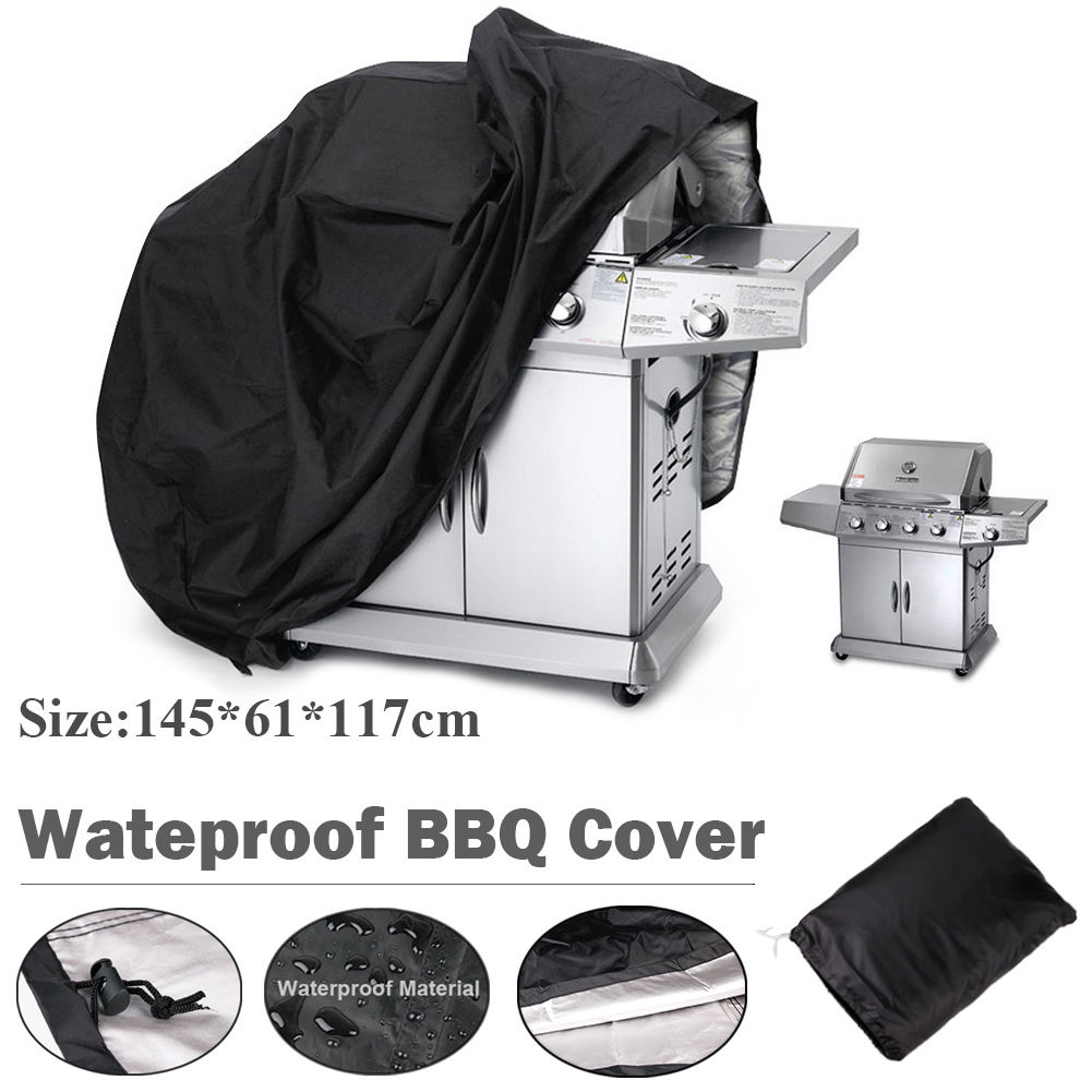 600D Waterproof Outdoor Garden BBQ Grill Cover