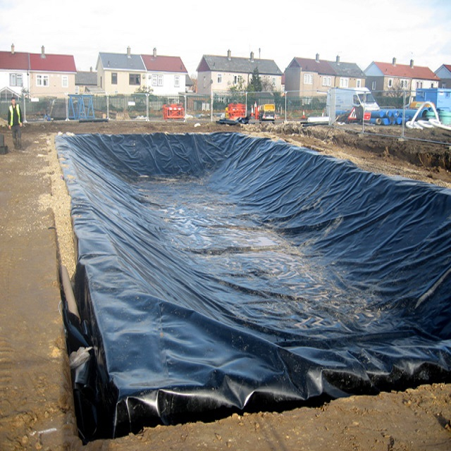 Flexible HDPE Geomembrane Dam Liner Pond Skins