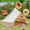 Canvas Camping Glamping Bell Tent