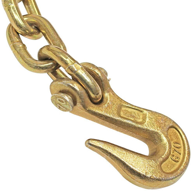 3/8" x 20' G70 Transport Chain with Grab Hook