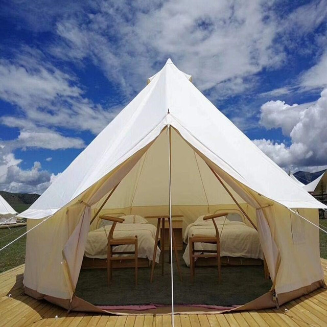 Canvas Camping Glamping Bell Tent