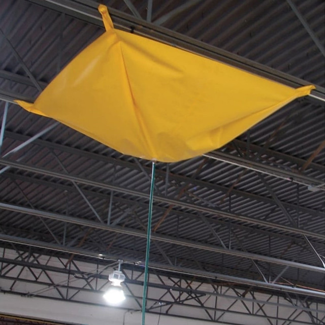 Heavy Duty Drain Tarps Leak Divert Tarp for Ceiling Roof Leak 