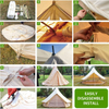 Canvas Camping Glamping Bell Tent