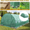 Portable Walk In Tunnel Greenhouse Tent With Roll-Up Window