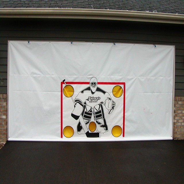 Custom 18oz PVC Hockey Shooting Tarps