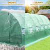 Portable Walk In Tunnel Greenhouse Tent With Roll-Up Window