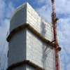 Construction Hoarding Tarps for Construction Site