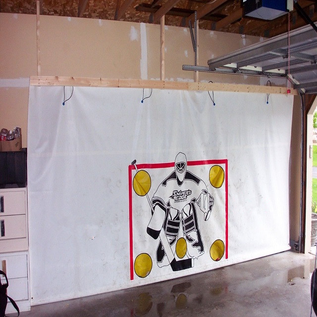 Custom 18oz PVC Hockey Shooting Tarps