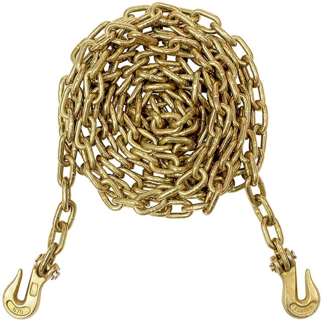 3/8" x 20' G70 Transport Chain with Grab Hook