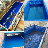 Foldable Fishing Tank Liner with Grommets 