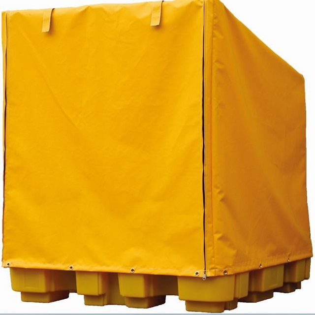 100% Waterproof Reusable Plastic PVC Tarpaulin Pallet Cover 