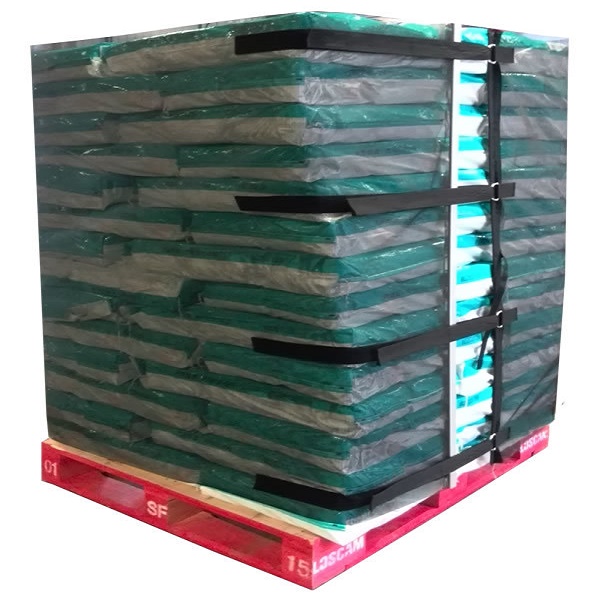 6' High Heavy Duty Reusable Pallet Wraps Cover with Tensioner Straps