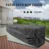 Heavy Duty 600D Outdoor Waterproof Patio Furniture Cover 