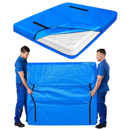 Heavy Duty Waterproof Reusable Tarp Mattress Protector Cover