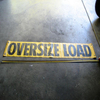 PVC OversizeLoad Banner with Heavy Duty Metal Hooks 