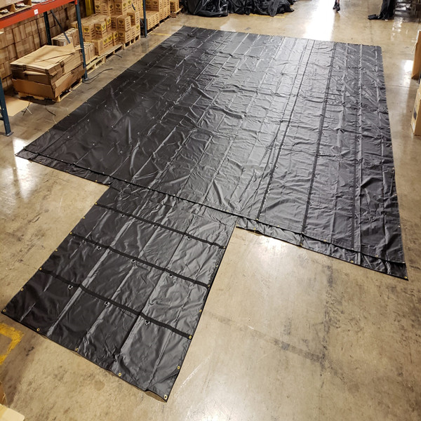 Parachute Flatbed Trailer Tarps