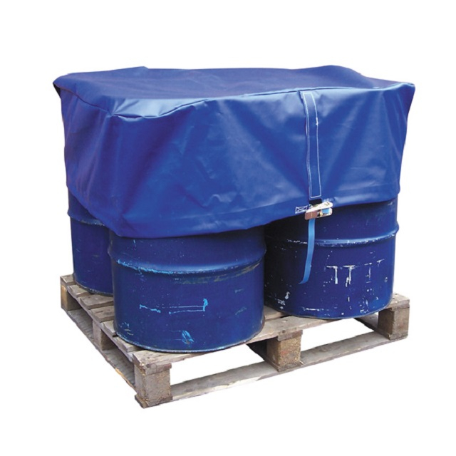 100% Waterproof Reusable Plastic PVC Tarpaulin Pallet Cover 