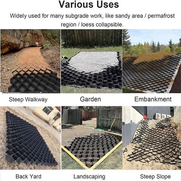 Polyethylene Honeycomb Geocell HDPE Grids