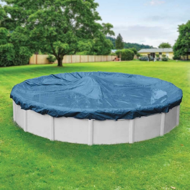 Aboveground Round Swimming Pool Cover Safety Protection Tarp 