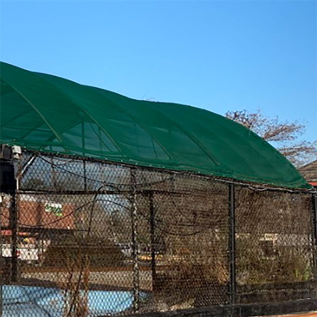 PVC Vinyl Coated Mesh Tarp With Grommets