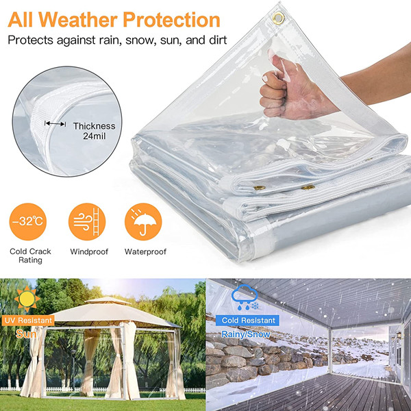 Clear PVC Tarps