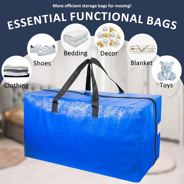 Extra Large Storage Bags with Zippers & Handles