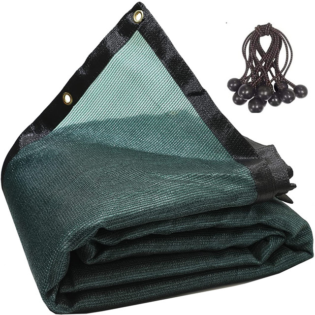 90% Sun Shade Mesh Tarp with Grommets