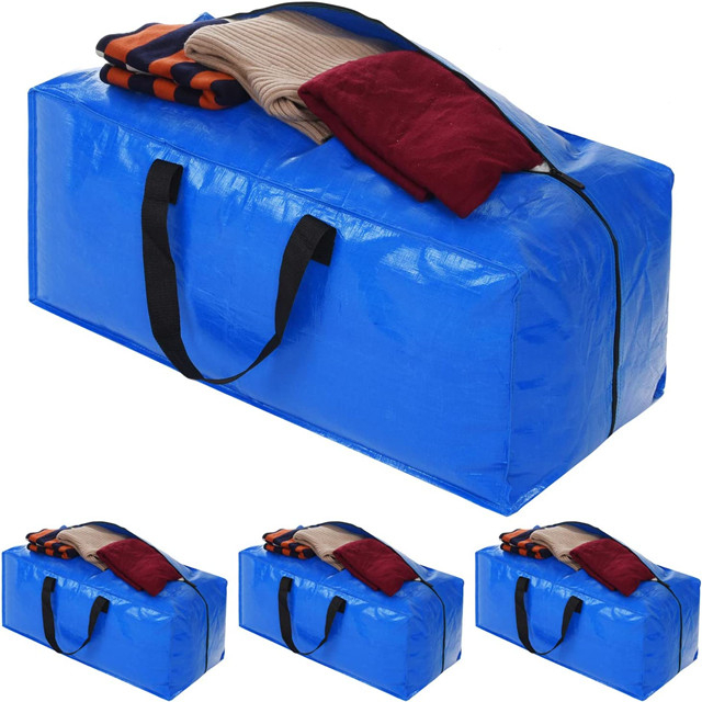 Heavy Duty Extra Large Storage Tote And PE Moving Bags 