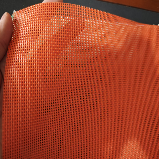 PVC Vinyl Coated Mesh Fabric for Construction