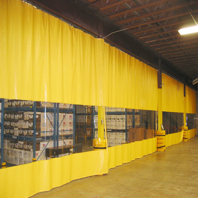 PVC Industrial Curtains Walls for Warehouse Room Divider